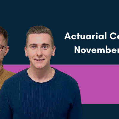 Actuarial Market Catch Up