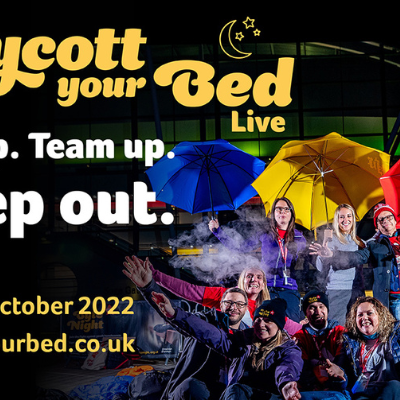 We’re boycotting our beds for Action for Children!