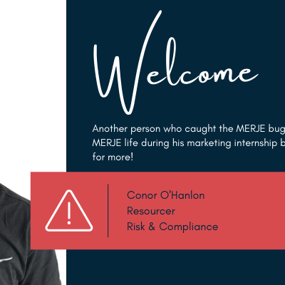 Welcome: Conor O’Hanlon, Resourcer – Risk & Compliance