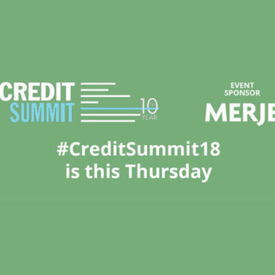 #CreditSummit18 takes place this Thursday