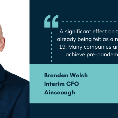 MERJE Meets – Brendan Welsh – Interim CFO at Ainscough